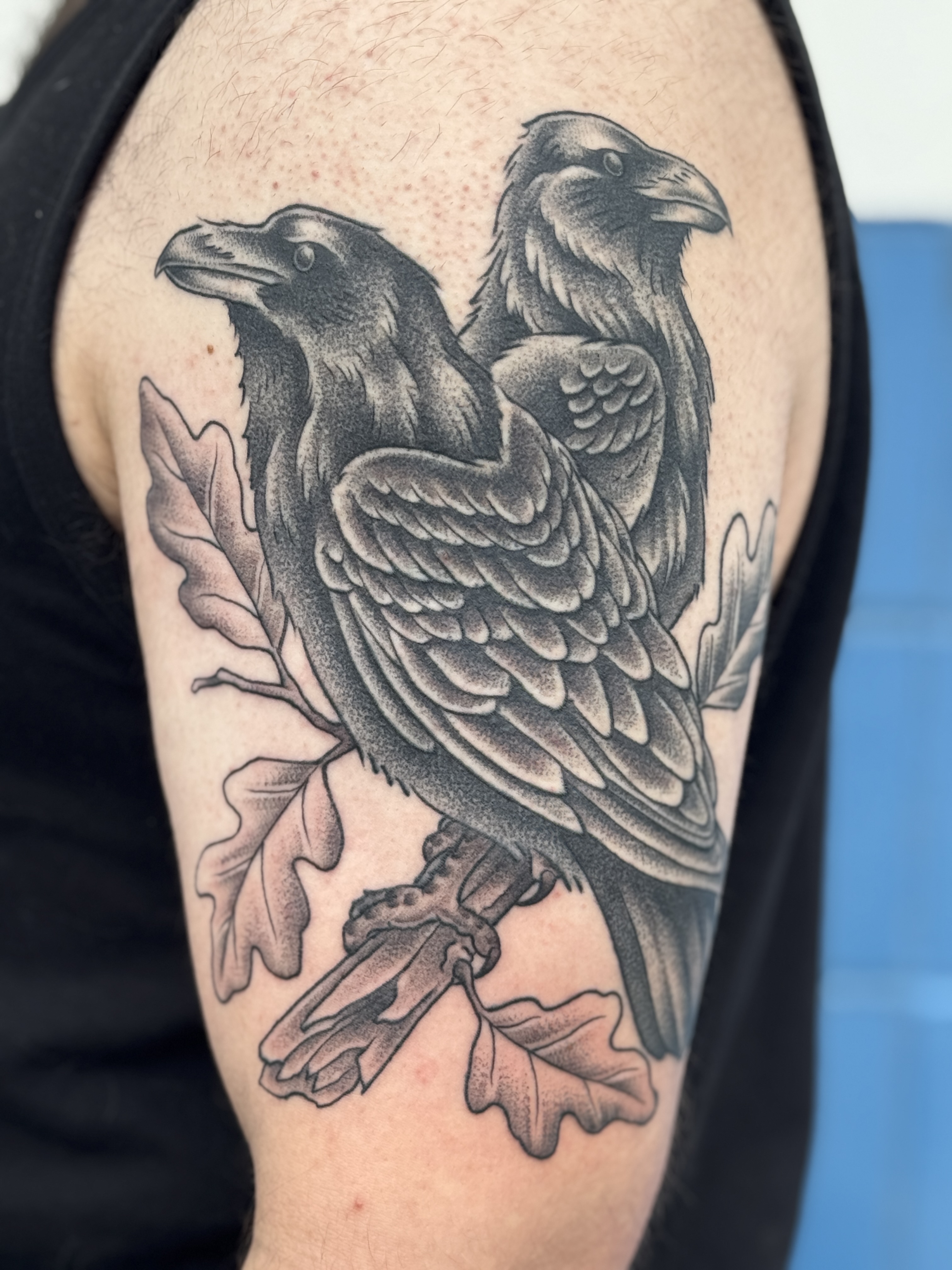 raven tattoo
