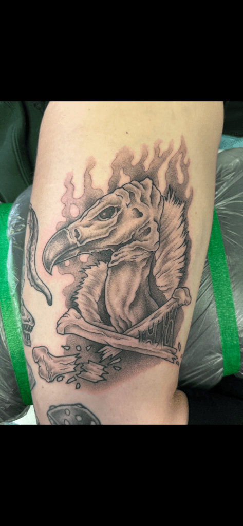 vulture tattoo sherwood park