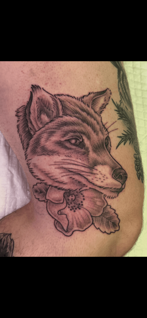 fox tattoo sherwood park