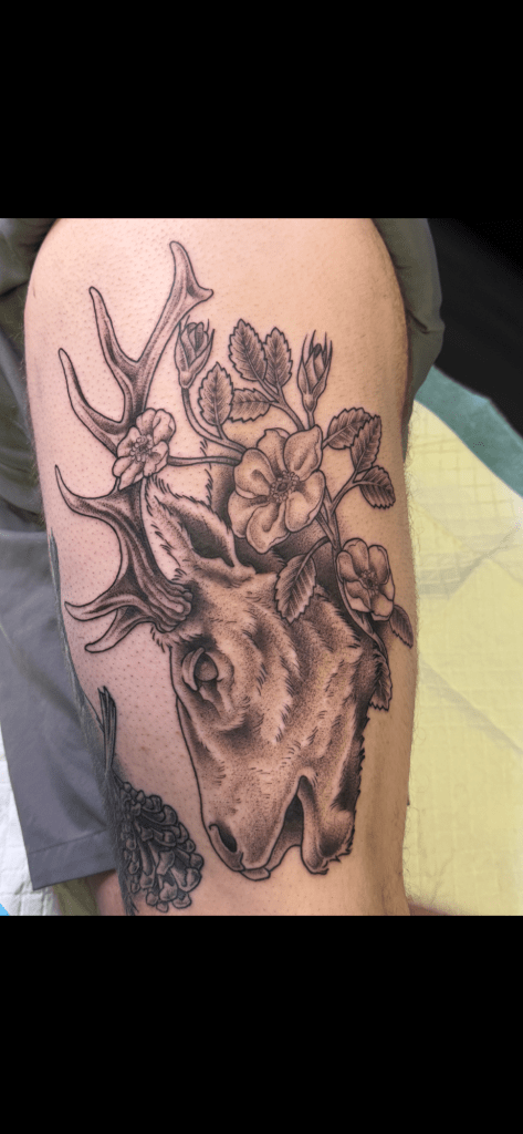 elk tattoo